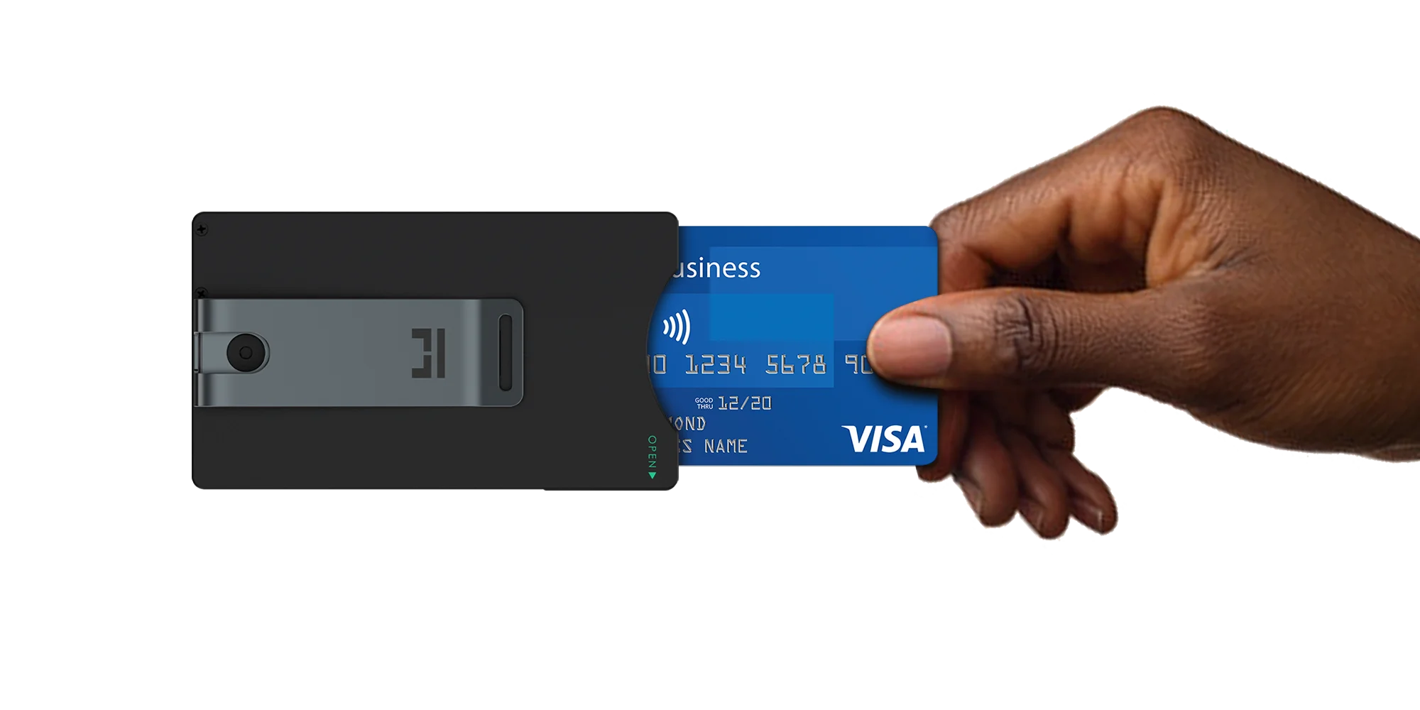 shuffle minimalist wallet have a quickdraw slot