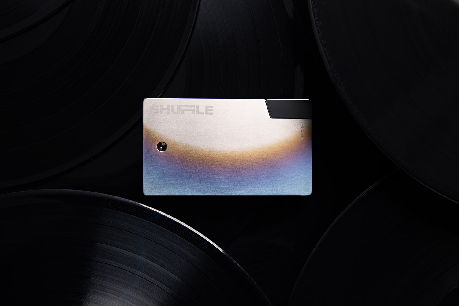 Titanium wallet