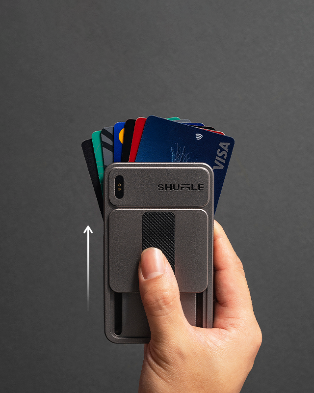 小物 Shuffle Wallet Shuffle Wallet 2.0 Minimalist Men's RFID Wallet | Shuffle Wallet